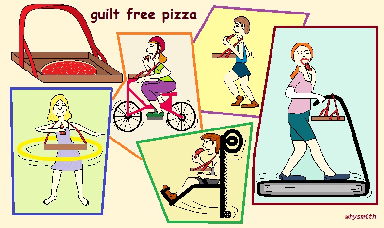 Guilt free pizza