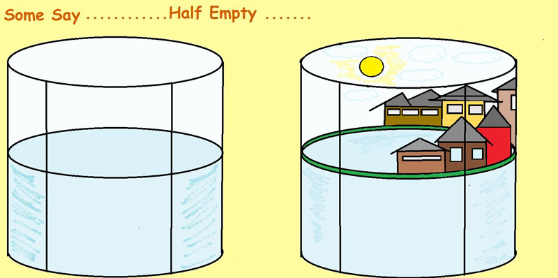 Half empty