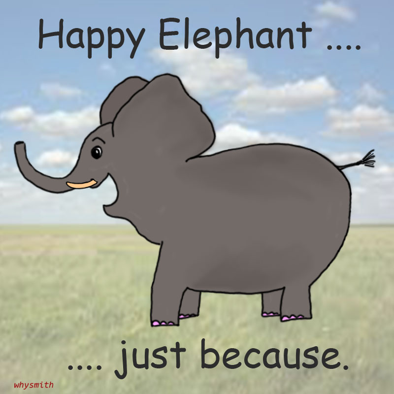 Happy Elephant