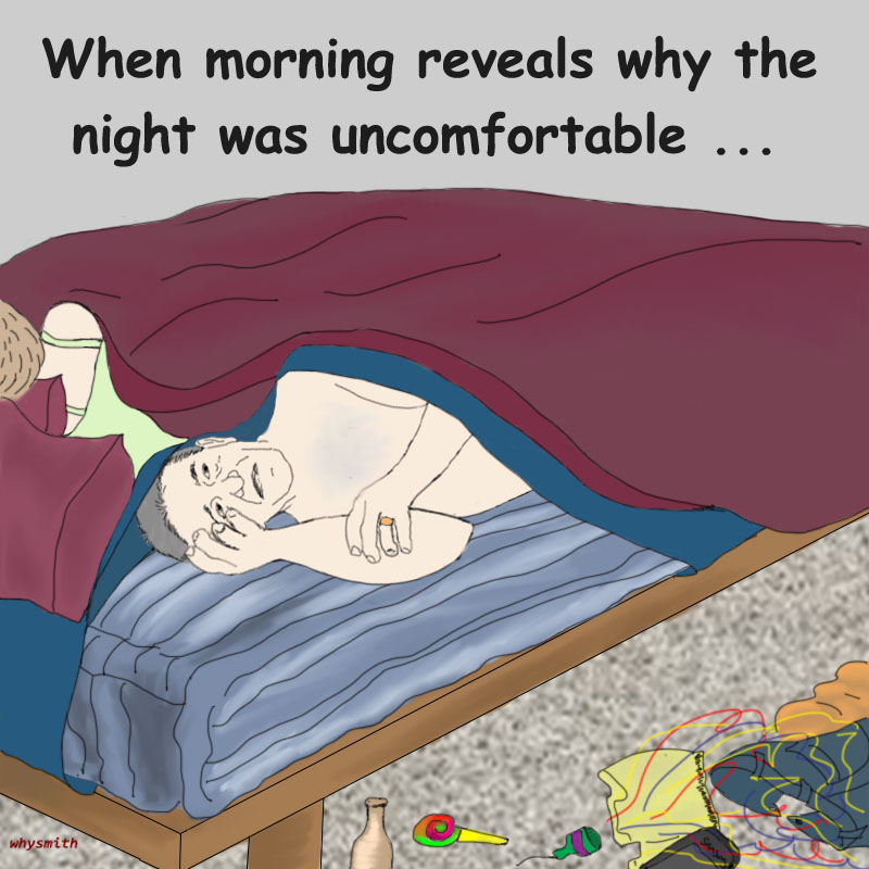 The morning after