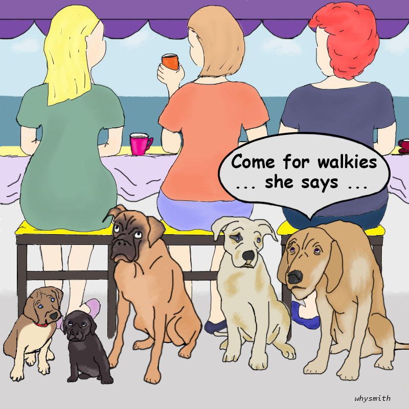 it's a dogs life cafe society